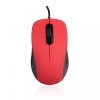 MODECOM M10S SILENT CZERWONA PRZEWODOWA MYSZ OPTYCZNA
